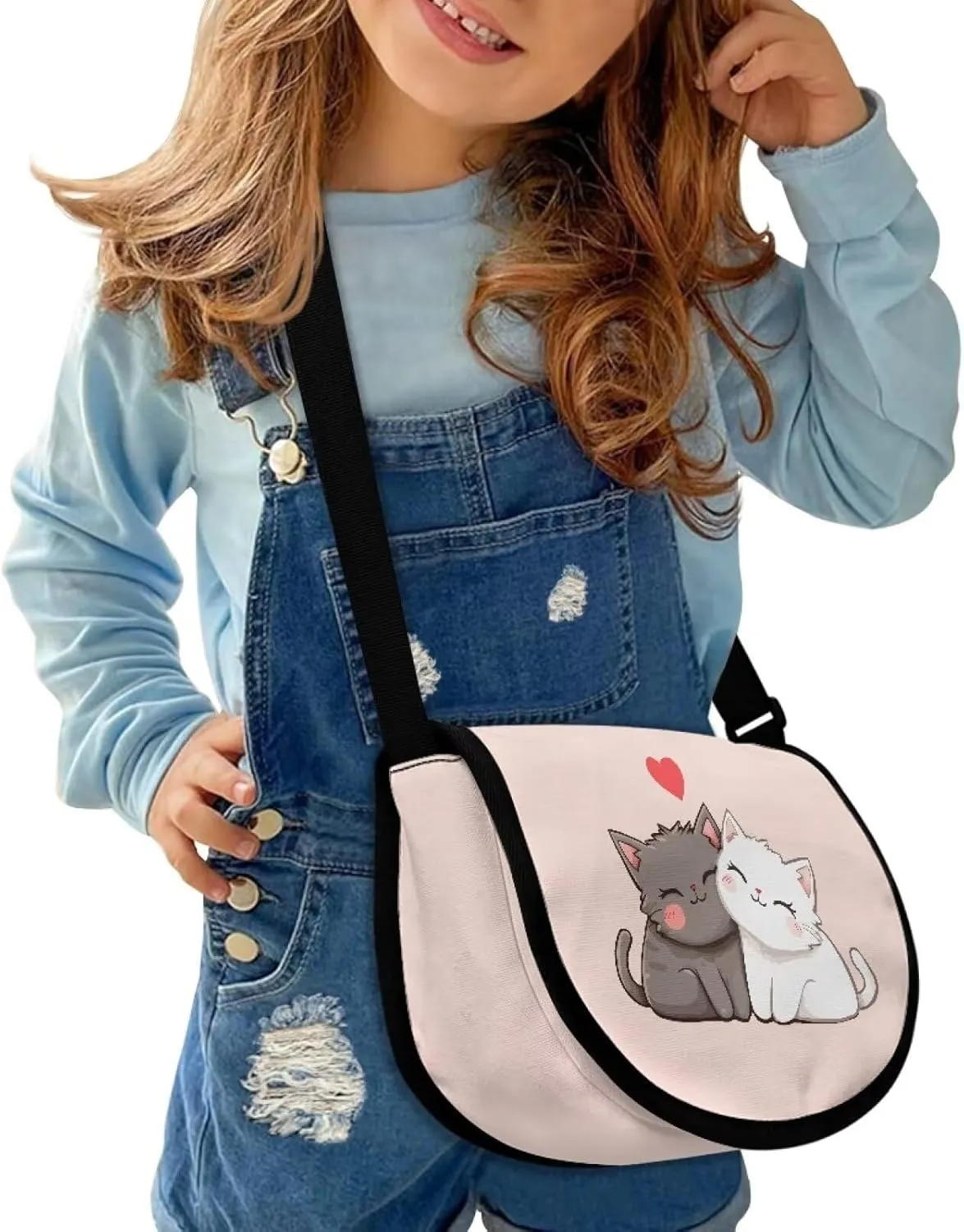 Cozeyat Girls Crossbody Purses for Kids Age 4-12 Purse for Little Girl Small Messenger Bag Cute Shoulder Bag Christmas Gifts