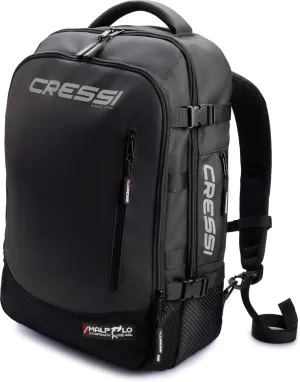 Cressi 40 Liter Malpelo Backpack - Laptop Compartment - Bottle Holder - Adjustable Straps- Compartments for Organization