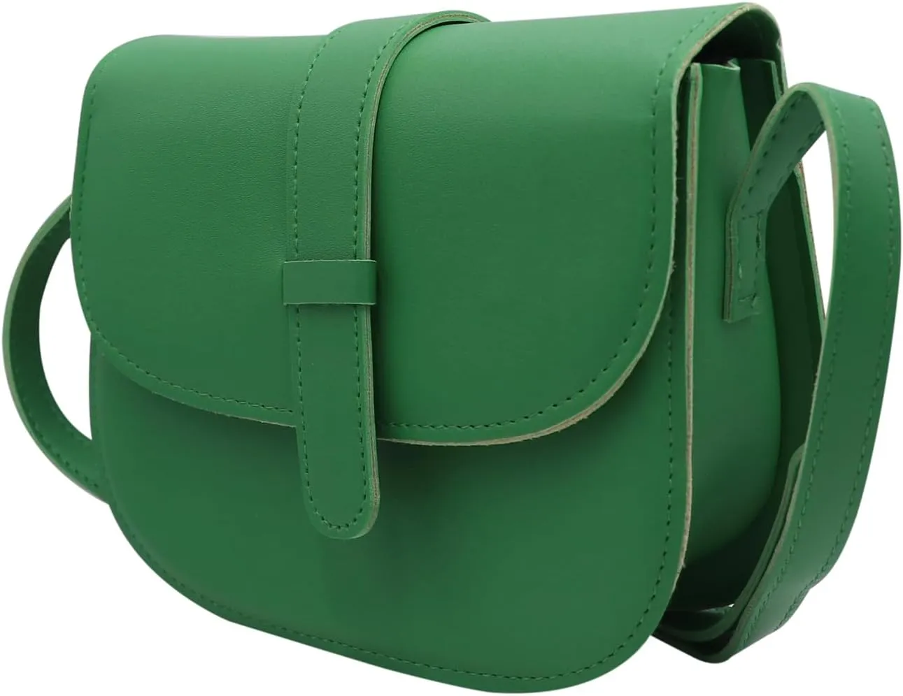 Crossbody Bags for Women Small Saddle Purse Vintage Boho Shoulder Handbags Faux Leather Travel Casual Purse,Green 1#
