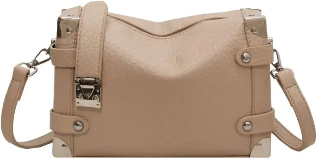 Crossbody Shoulder Bag for Women Tote Handbags Mini Suitcase Bag