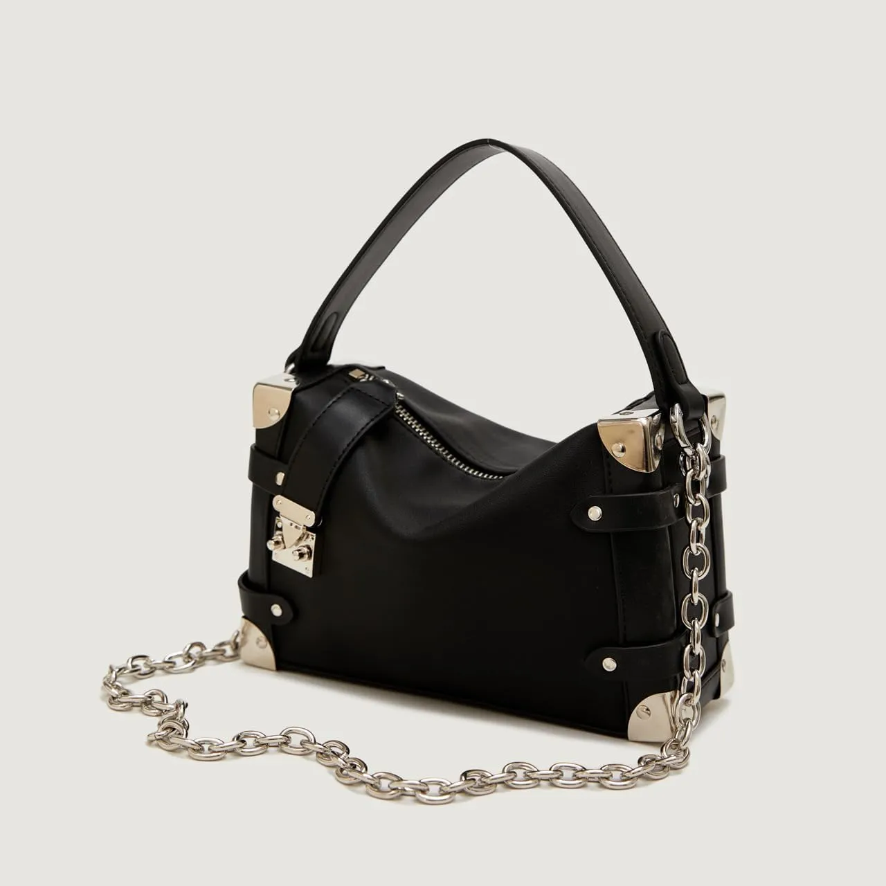 Crossbody Shoulder Bag for Women Tote Handbags Mini Suitcase Bag