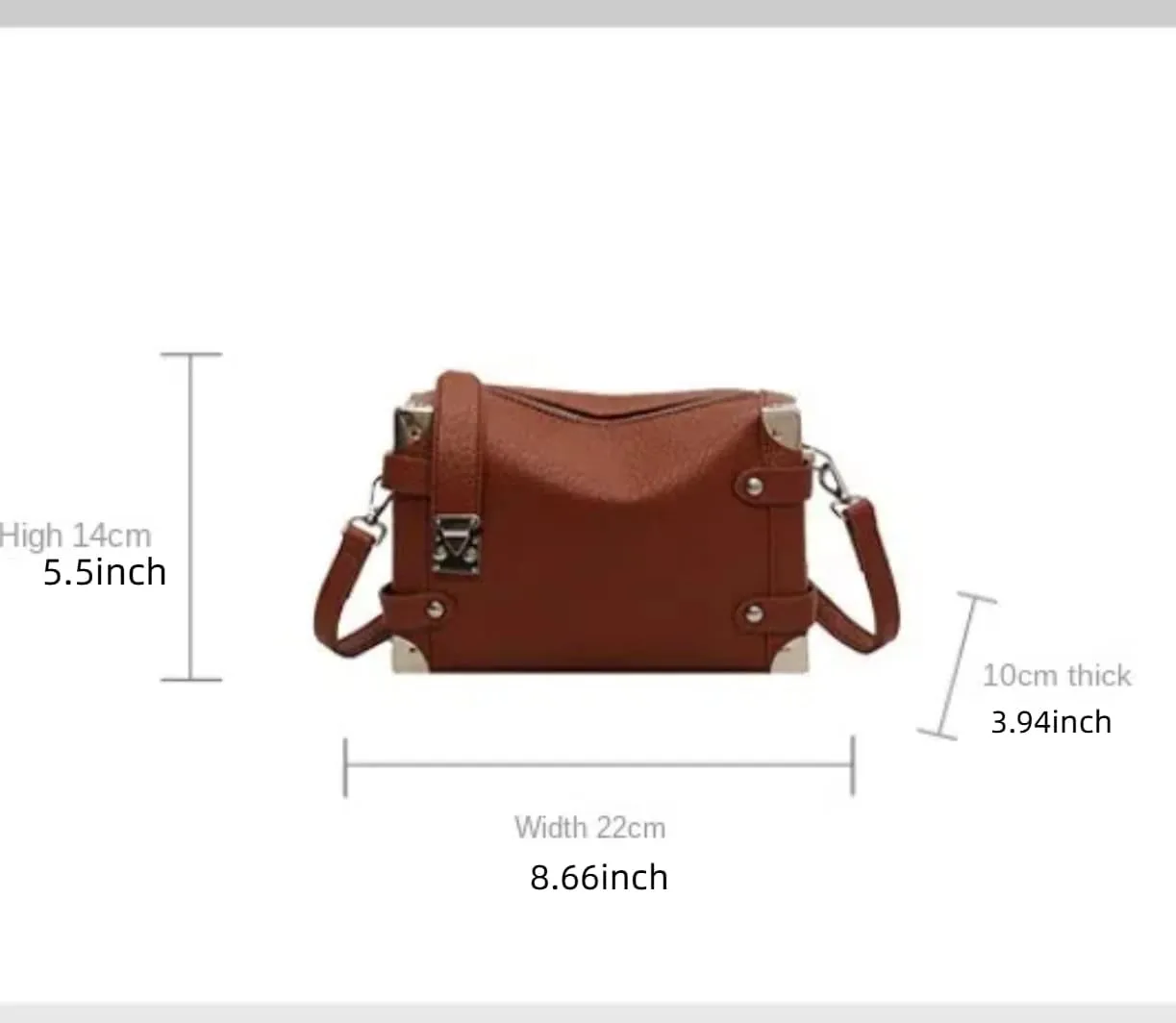 Crossbody Shoulder Bag for Women Tote Handbags Mini Suitcase Bag