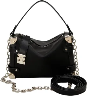 Crossbody Shoulder Bag for Women Tote Handbags Mini Suitcase Bag