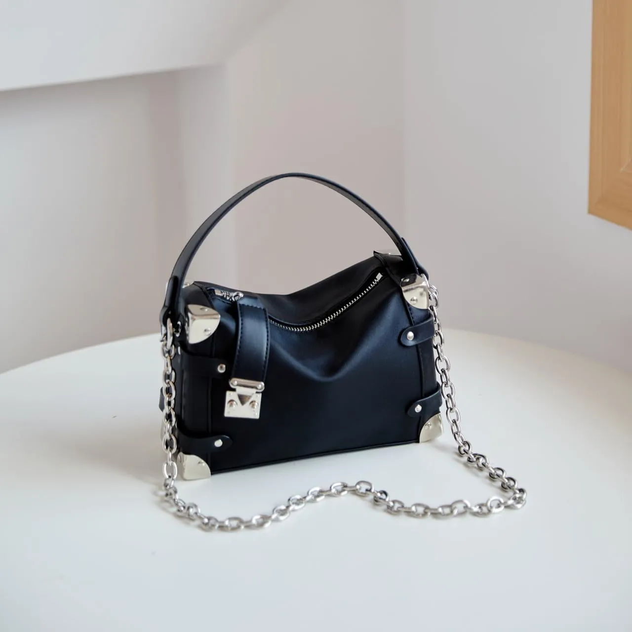 Crossbody Shoulder Bag for Women Tote Handbags Mini Suitcase Bag