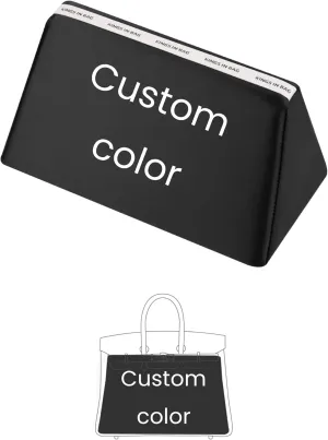 Custom Bag Pillow Insert, Purse Shaper Compatible with Hermes BK Bags, Luxury Bag Shaper, Silky Satin Surface and Soft Memory Foam Inner(Custom Color)