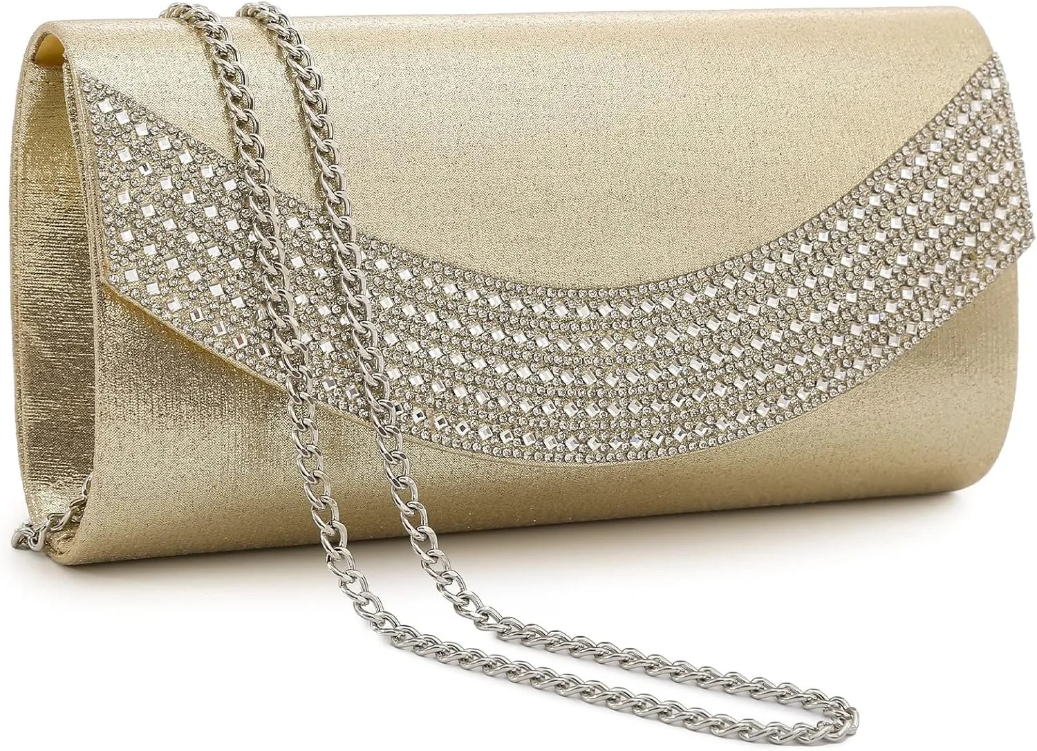 Dasein Womens Clutch Purses Rhinestone Evening Bags Formal Wedding Party Purse Prom Handbags