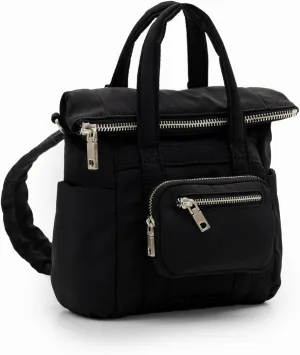 Desigual Accessories Nylon Across Body Bag, Black