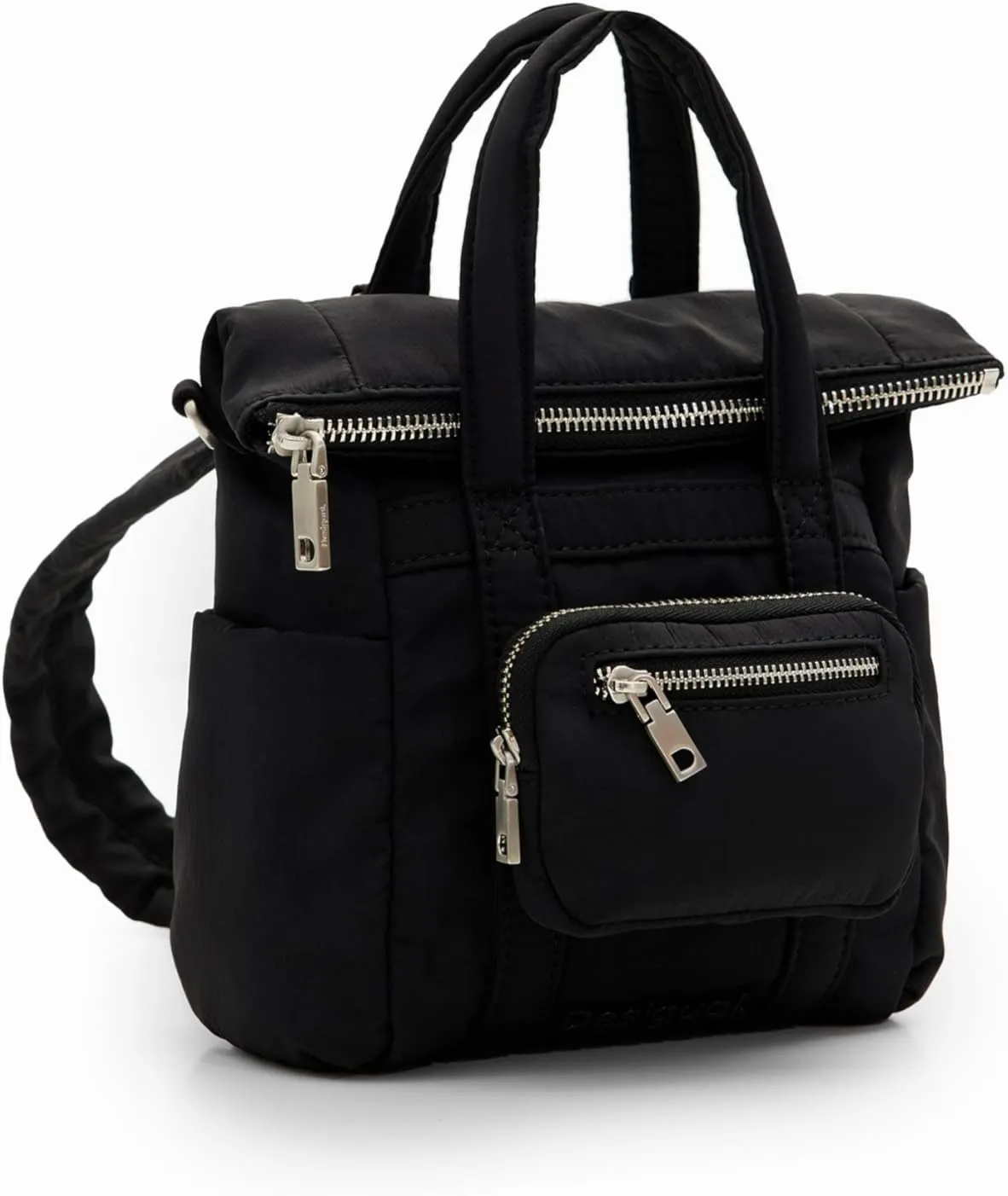 Desigual Accessories Nylon Across Body Bag, Black