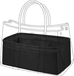 DGAZ custom purse organizer or pillow insert for Garden Party 30/36/49 bags,offering 32 colors to choose from,silk,for women