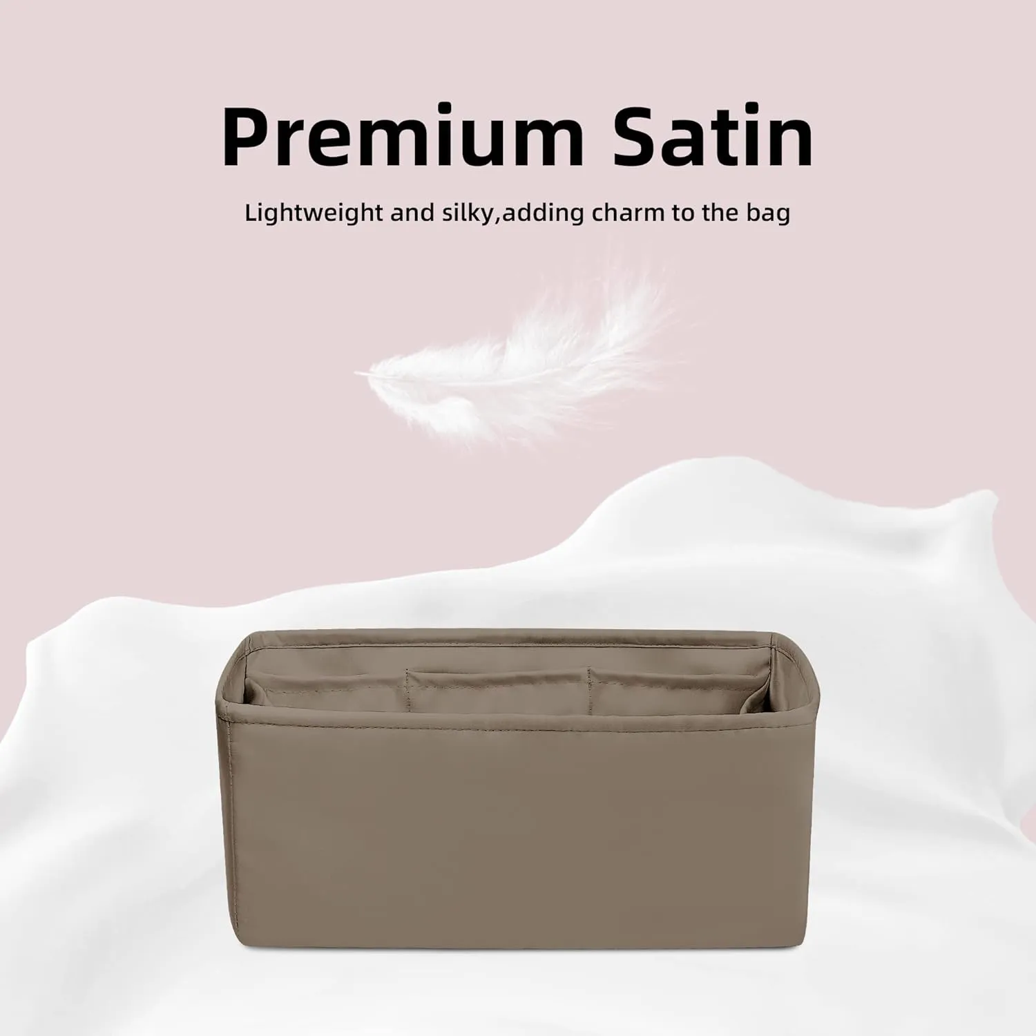 DGAZ Custom Purse Organizer or Pillow insert For Hermes Halzan mini20/25/31 bags，Silky Smooth Bag Organizer，Luxury Handbag & Tote Shaper（Custom，Custom）