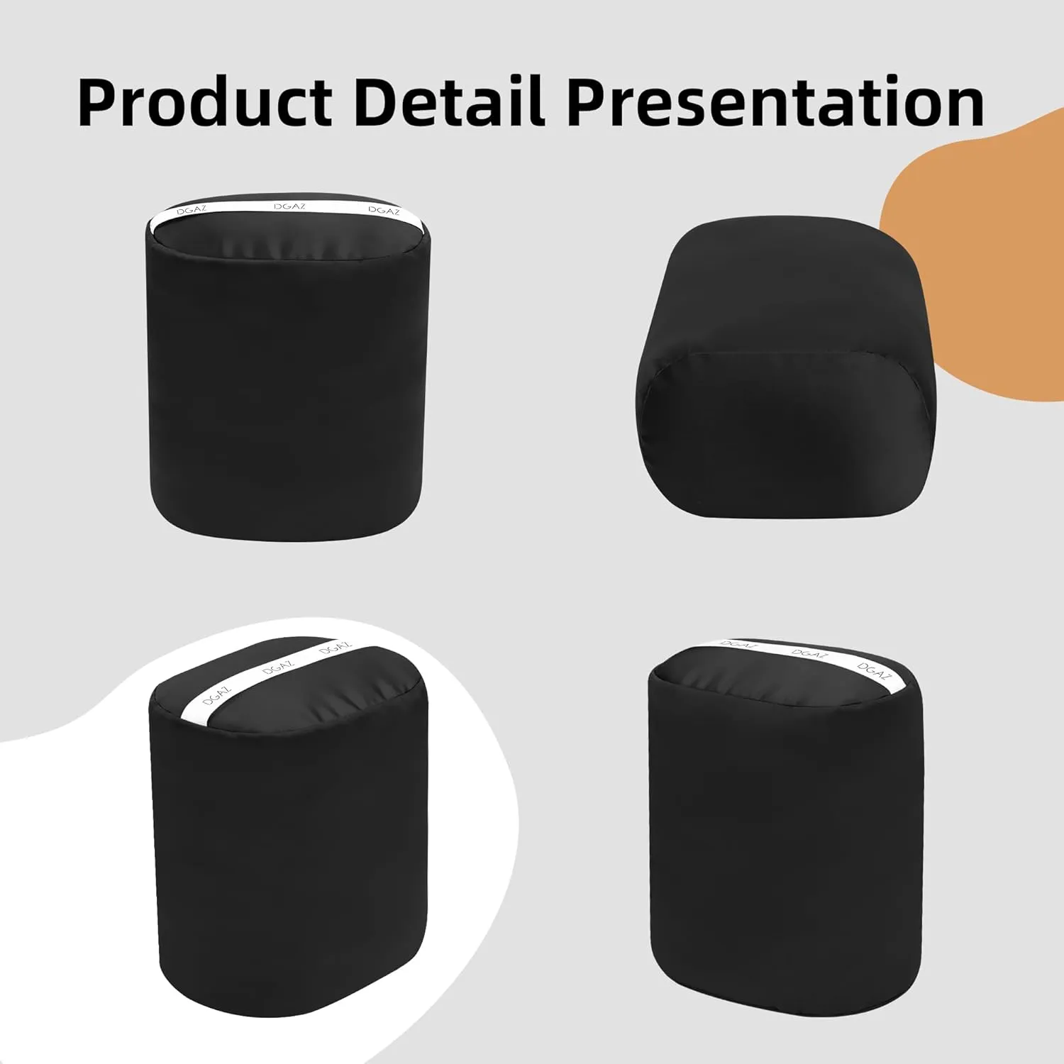 DGAZ Purse Pillow Insert for Hermes In the loop bags, Memory Foam, Silky Pillow Shaper for Luxury Handbags(Black,In the loop18)