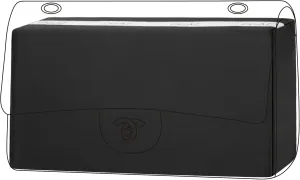 DGAZ Purse Pillow Shaper Insert for Chanel CF Bags, Silky Pillow Shaper for Luxury Handbags（Black, Medium 25）