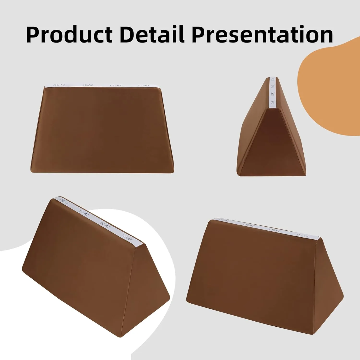 DGAZ Purse Pillow Shaper Insert for Hermes Kelly Bags, Silky Pillow Shaper for Luxury Handbags(Gold,KL25 Sellier)