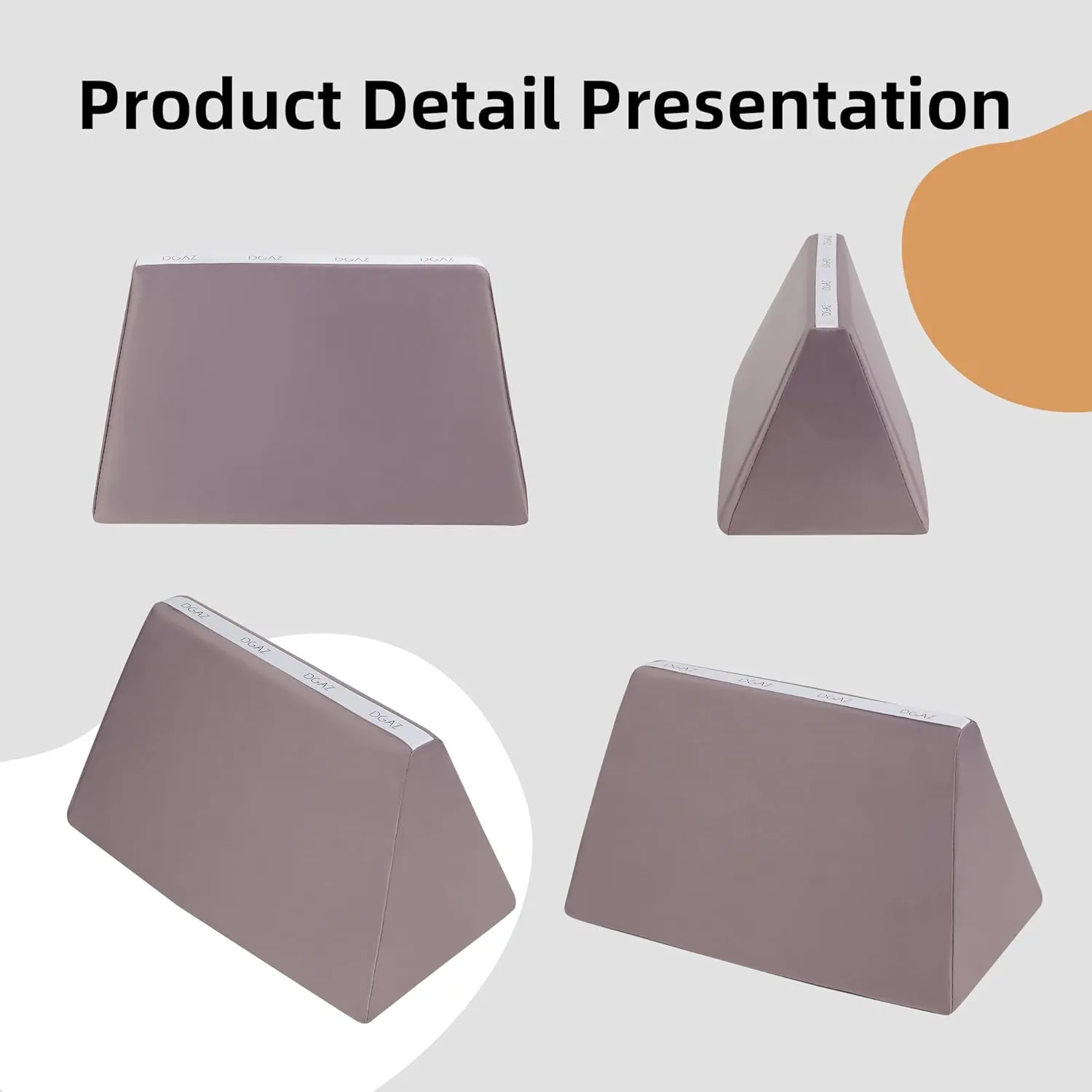 DGAZ Purse Pillow Shaper Insert,Luxury Handbag Tote Shapers, Memory Foam- Fits Birkin 20/25/30/35/40/45/50 Bag(Konjac purple,BK20)