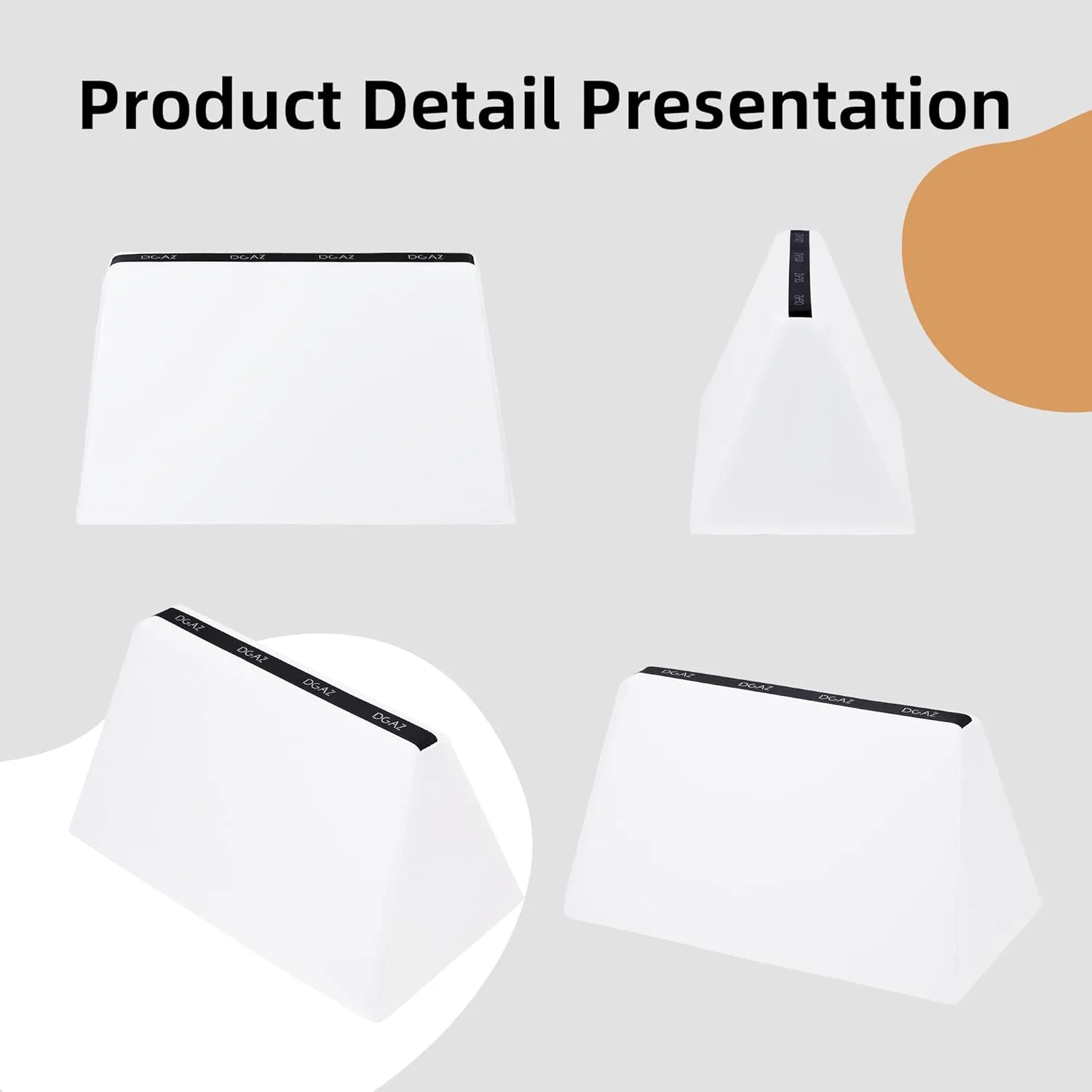 DGAZ Purse Pillow Shaper Insert,Luxury Handbag Tote Shapers, Memory Foam- Fits Birkin 25/30/35/40 Bag (White, BK30 Retourne)