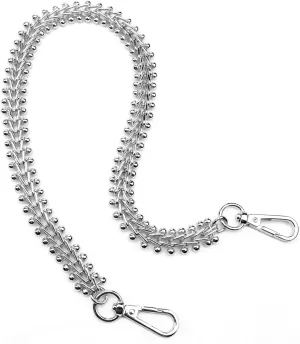 DIY Heavy Chunky Purse Chain Handles - Short Strap Replacement for Handbag or Shoulder Bags, 23.6 Inches Long