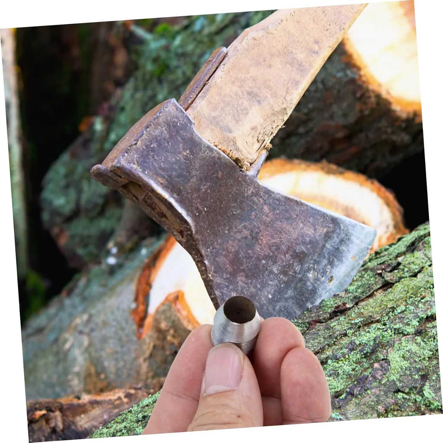 DOITOOL Hammer Handle Wedge Round Wedge for Axe Additional Wedges 50 Pcs Stroller Accessories Hand Tools Splitting Wedge Practical Wedge The Beginning Round High Heel