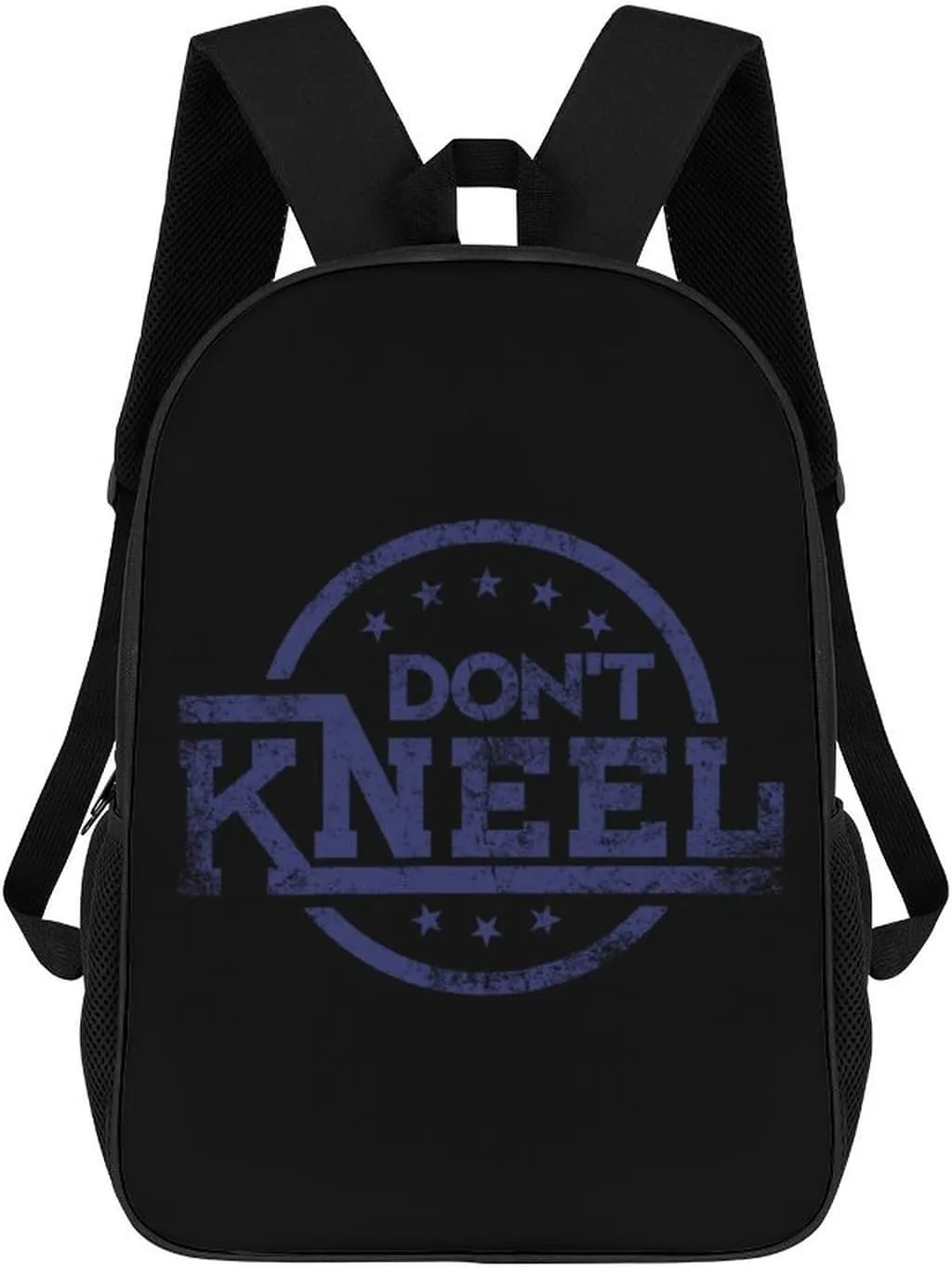 Don't Kneel Fashion Backpack 17 Inches Daypack Unisex Laptop Bag for Travel Business Work
