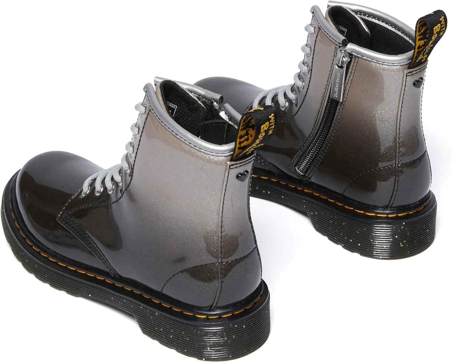 Dr. Martens Unisex-Child 1460 Glitter Junior (Little Big Kid) Fashion Boot