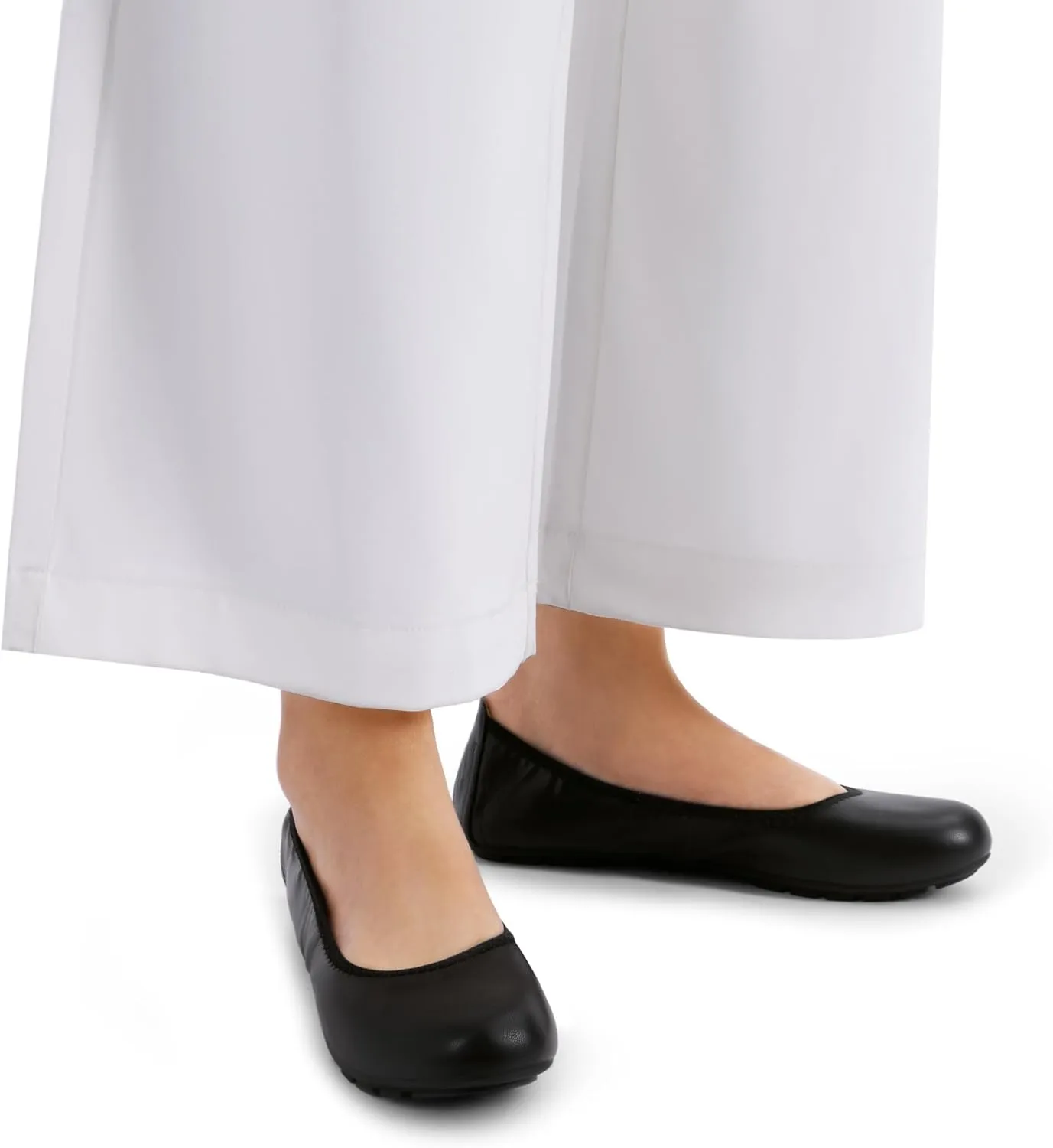 DREAM PAIRS Women’s Ballet Flats Foldable Round Toe Dressy Comfortable Slip On Dress Shoes