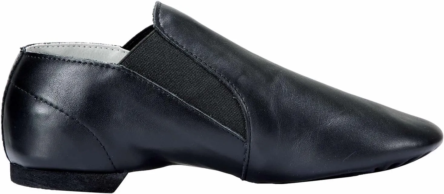 Dynadans Jazz Shoe Leather Slip On with Elastics (Big Kid/Little Kid/Toddler)