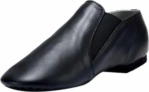 Dynadans Jazz Shoe Leather Slip On with Elastics (Big Kid/Little Kid/Toddler)