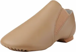 Dynadans Jazz Shoe Leather Slip On with Elastics (Big Kid/Little Kid/Toddler)