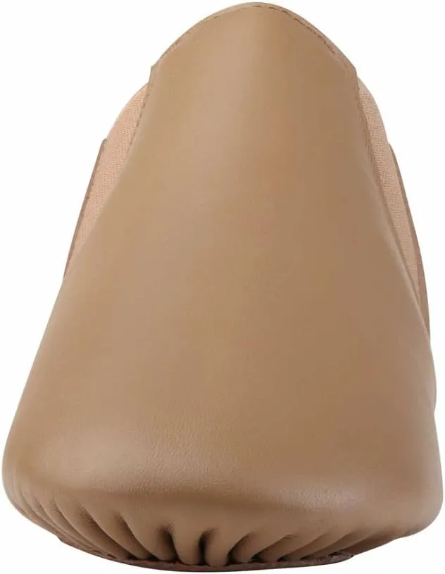 Dynadans Jazz Shoe Leather Slip On with Elastics (Big Kid/Little Kid/Toddler)