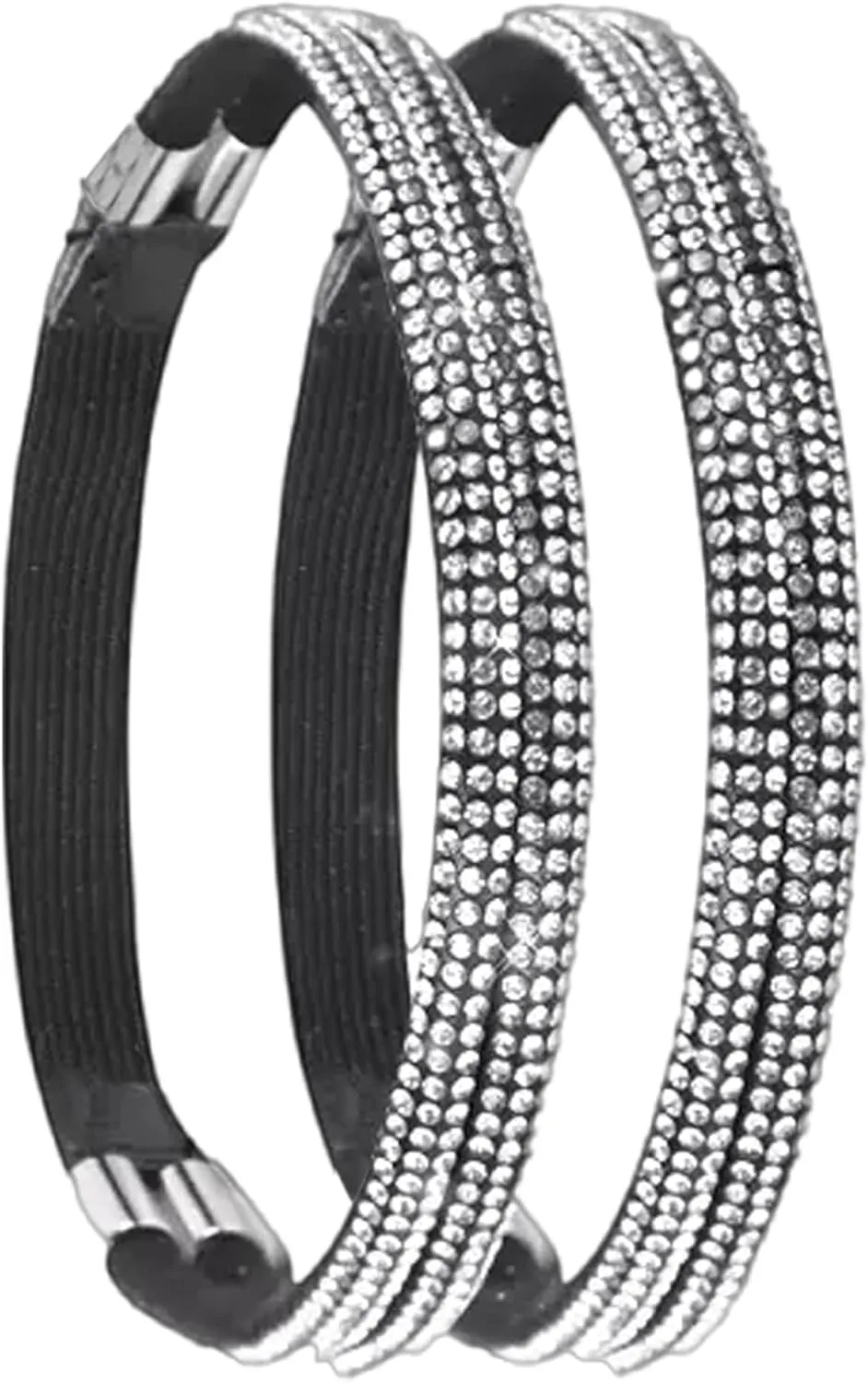 Elastic High Heels Shoe Straps, Rhinestone Elastic High Heel Anti-Loose Straps