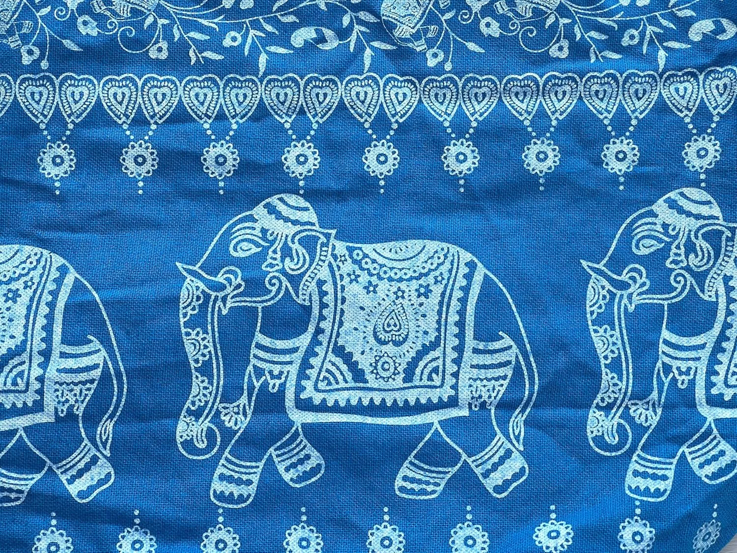 Elephant Crossbody Sling Bag Hippie Hobo Shoulder Purse Medium