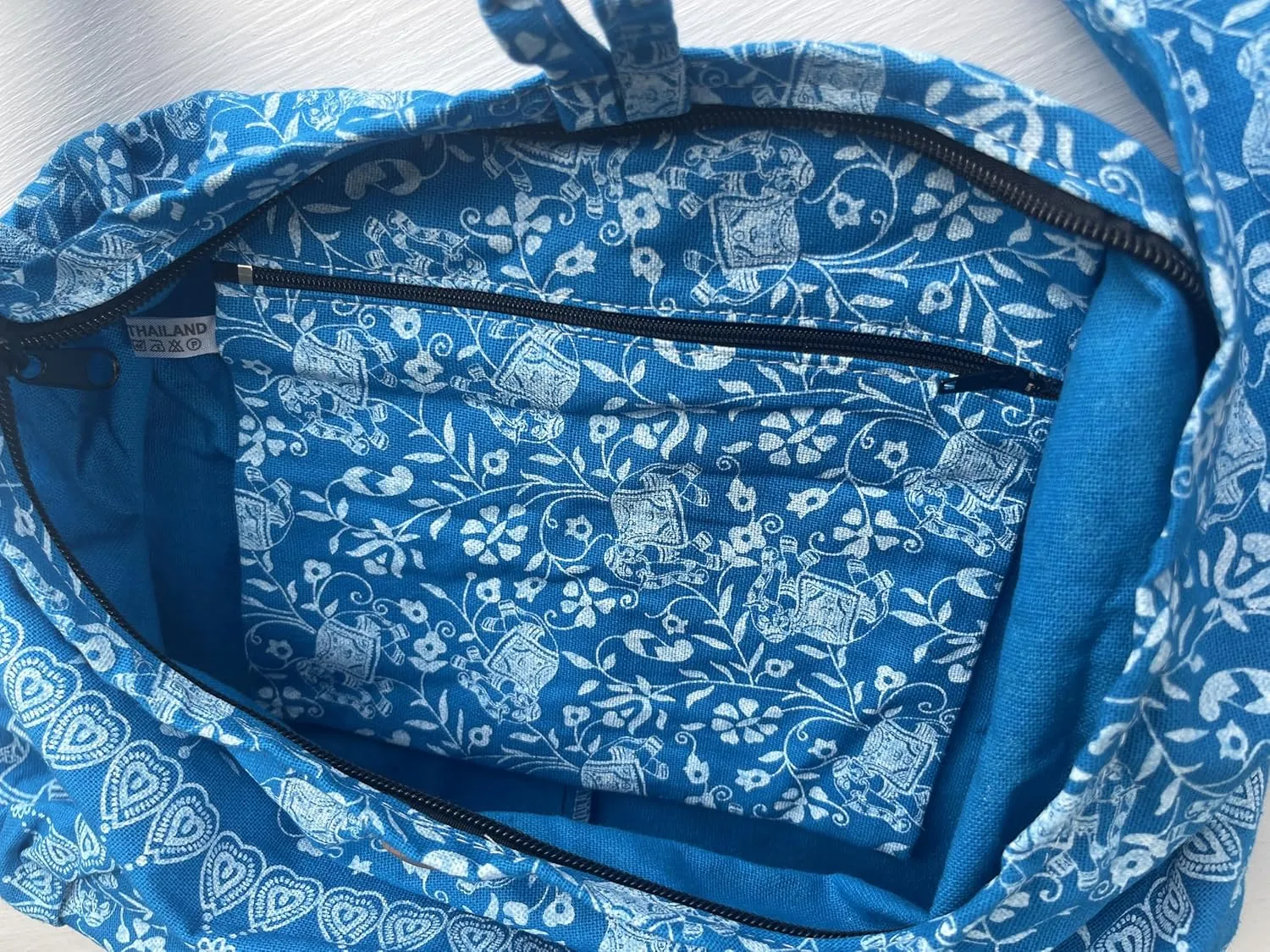 Elephant Crossbody Sling Bag Hippie Hobo Shoulder Purse Medium