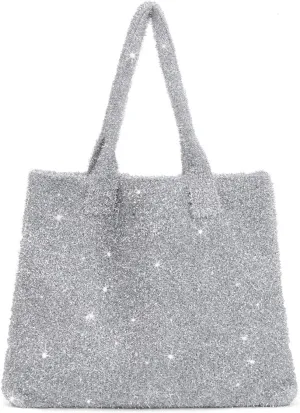 ENBEI large Sparkly bag for clubbing party tote bag aesthetics for women .Christmas,New Year,Gifts for Women with Gift Boxes