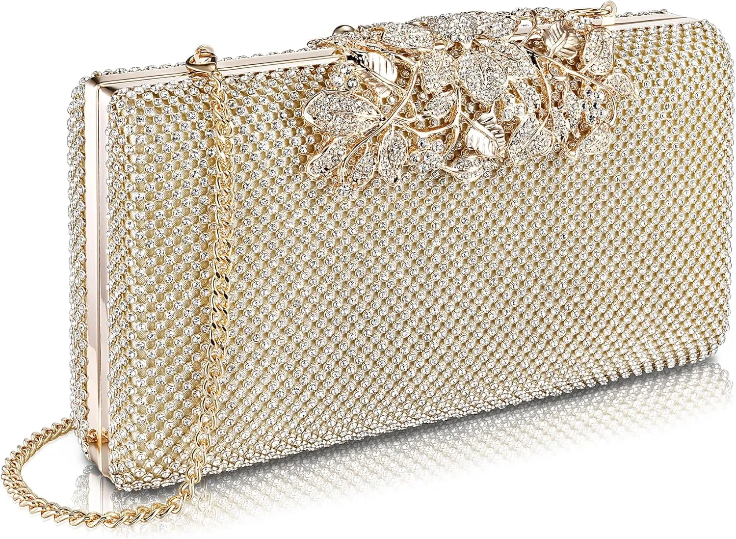 Evening Handbags Sparkly Party Bags Wedding Guest Clutch Purses for Women Formal