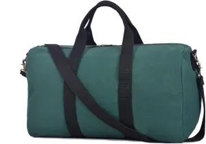 Extra-Large Travel Duffel Bag Canvas- Weekender, Gym, Overnight, Carry On Bag for Women Men, Travel, Gym, Weekend (Green)