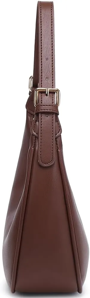 Fashion Small Crescent Underarm Shoulder Bag for Women Trendy Purse Hobo Handbags Clutch Crossbody Bag