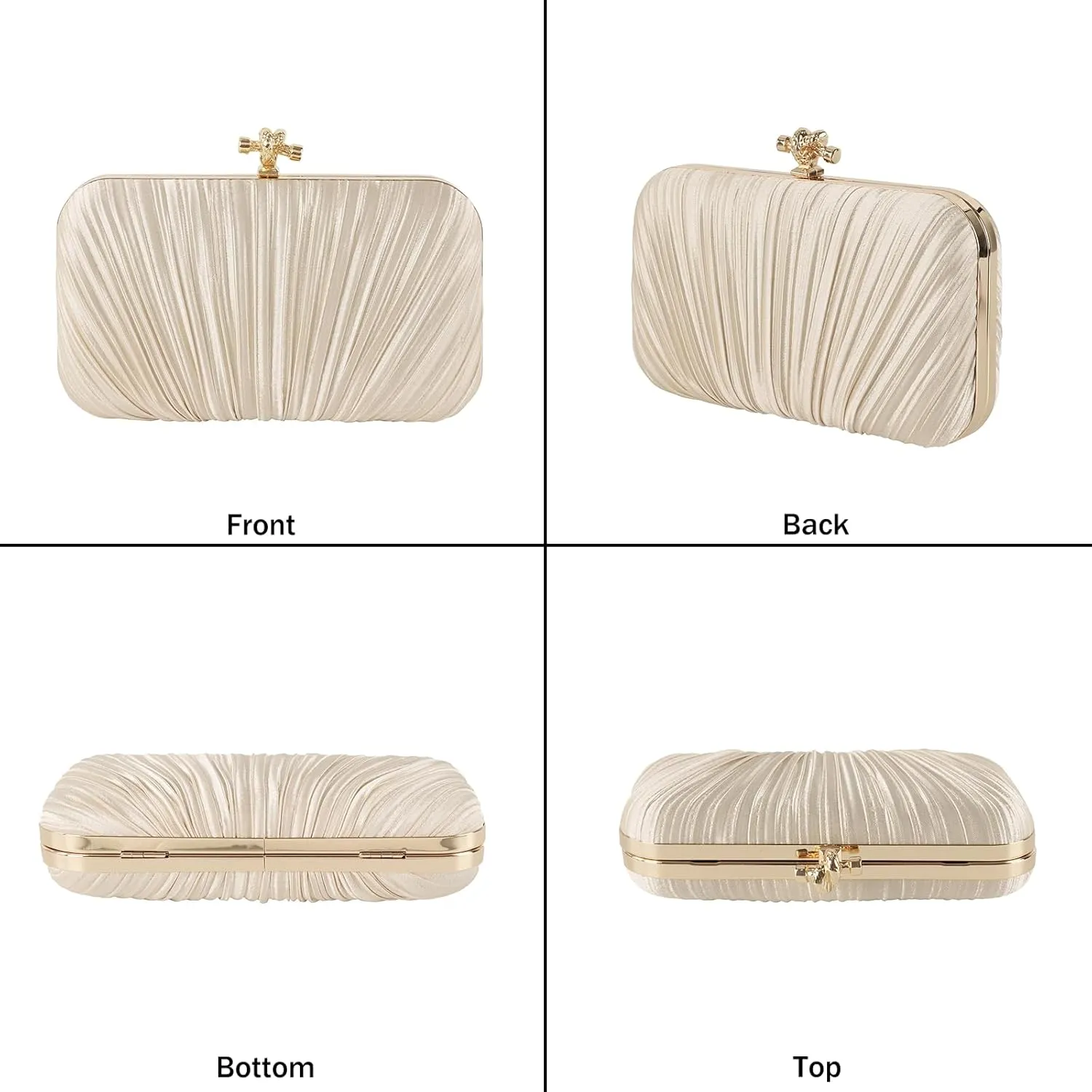 Fashion Womens Jane Satin Diamante Clutch Rhinestone Evening Bridal Prom Party Handbag Crossbody Purse Chain Bag