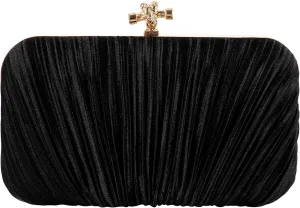 Fashion Womens Jane Satin Diamante Clutch Rhinestone Evening Bridal Prom Party Handbag Crossbody Purse Chain Bag