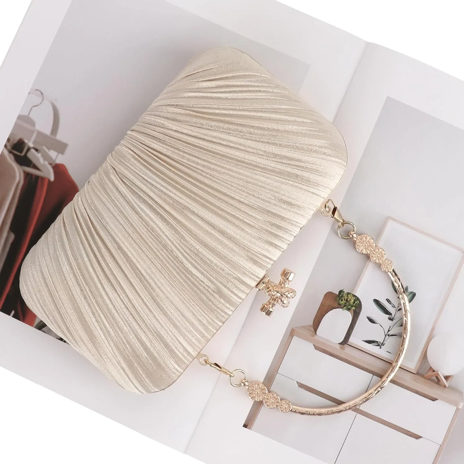 Fashion Womens Jane Satin Diamante Clutch Rhinestone Evening Bridal Prom Party Handbag Crossbody Purse Chain Bag