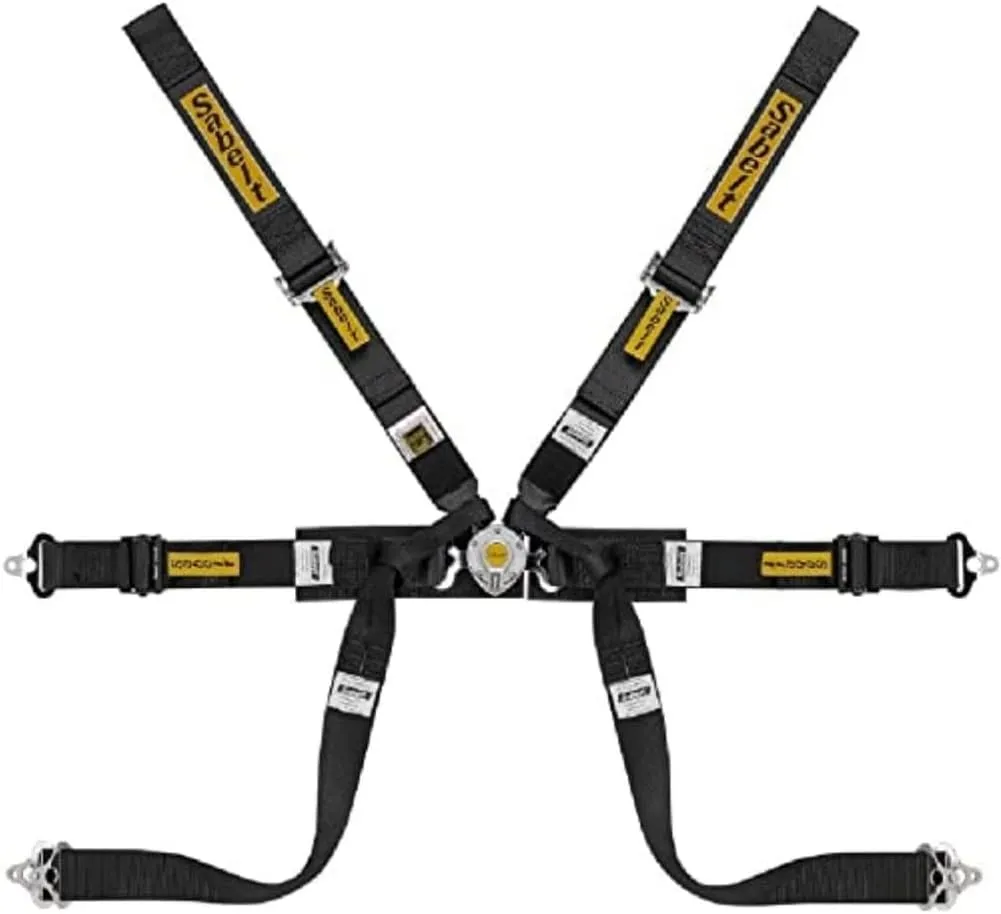 FIA8853-2016 STEELFORMULA 2" Pull Up Black