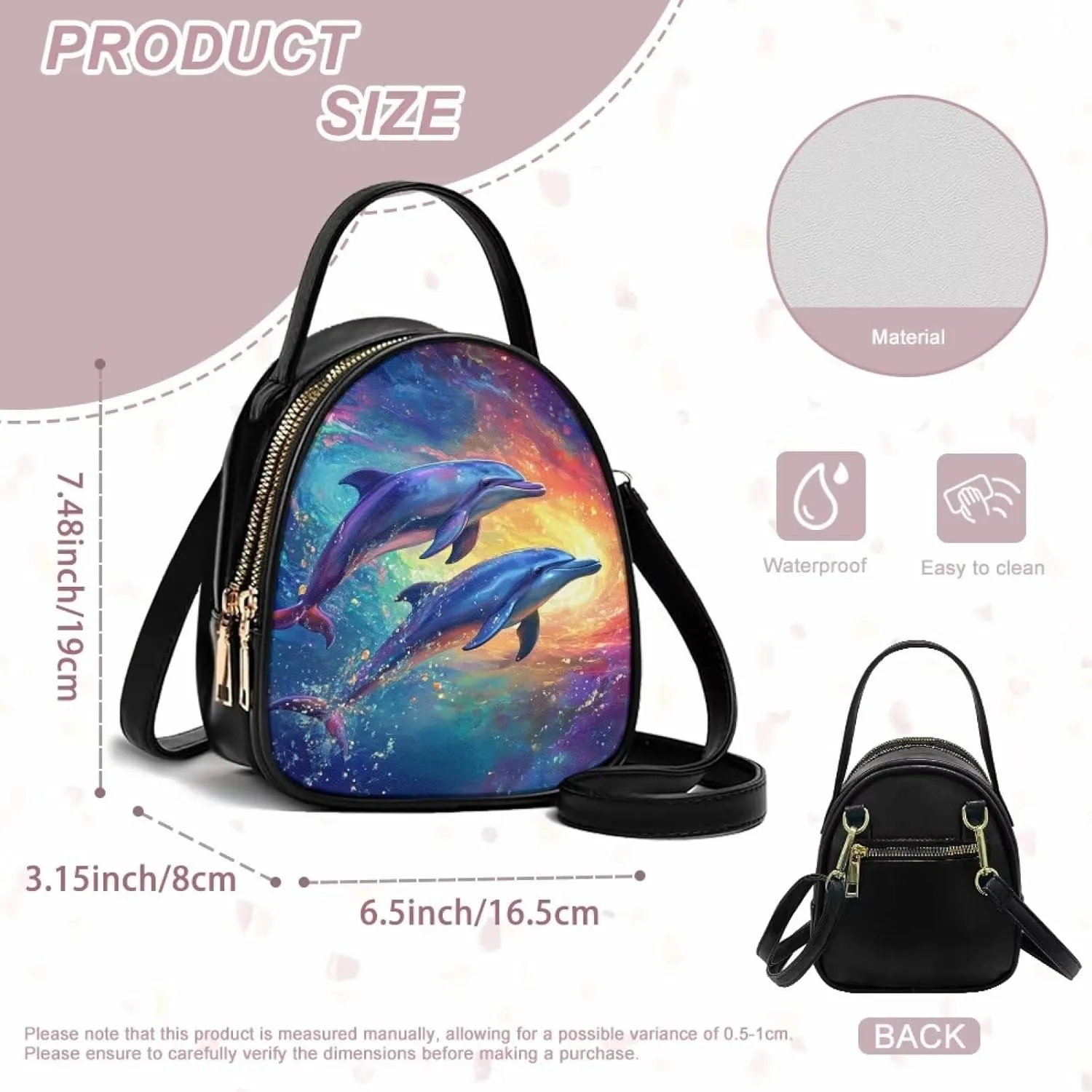 FOR U DESIGNS Crossbody Bags for Women Small Size Travel Shoulder Tote Bag with Zipper for Work PU Leather Hobo Satchel bag