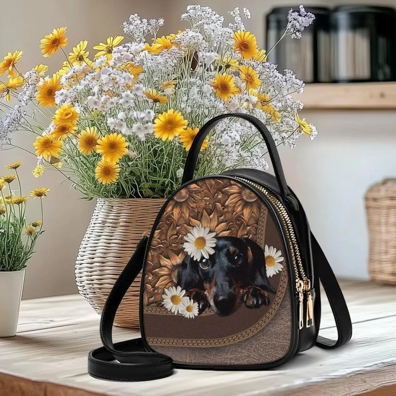 FOR U DESIGNS Leather Hobo Bags for Women Trendy Anti Theft Crossbody Bag Top Handle Shoulder Bag Satchel Handbag