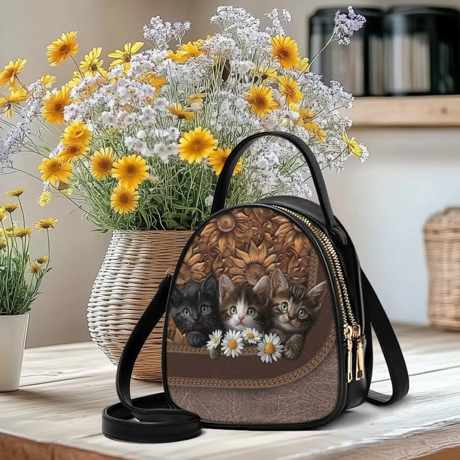 FOR U DESIGNS Leather Hobo Bags for Women Trendy Anti Theft Crossbody Bag Top Handle Shoulder Bag Satchel Handbag