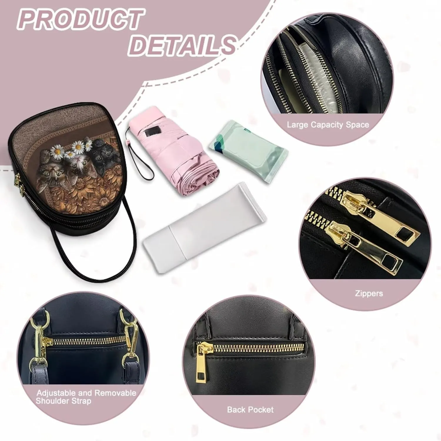 FOR U DESIGNS Leather Hobo Bags for Women Trendy Anti Theft Crossbody Bag Top Handle Shoulder Bag Satchel Handbag