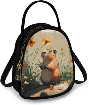 FOR U DESIGNS Mini Crossbody Bags for Women Leather Hobo Bag Top Handle Phone Purse Ladies Trendy Satchel Shoulder Bag