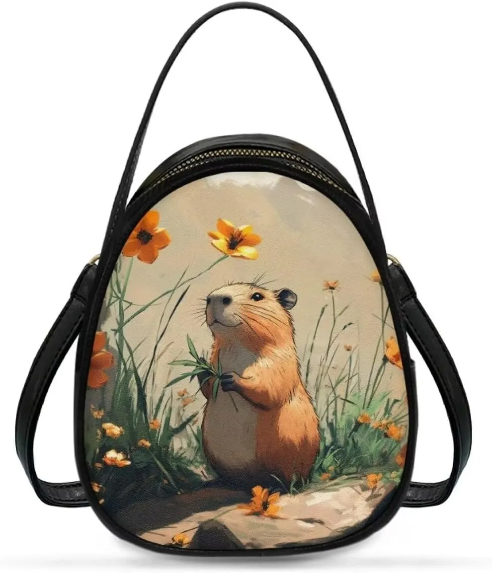 FOR U DESIGNS Mini Crossbody Bags for Women Leather Hobo Bag Top Handle Phone Purse Ladies Trendy Satchel Shoulder Bag