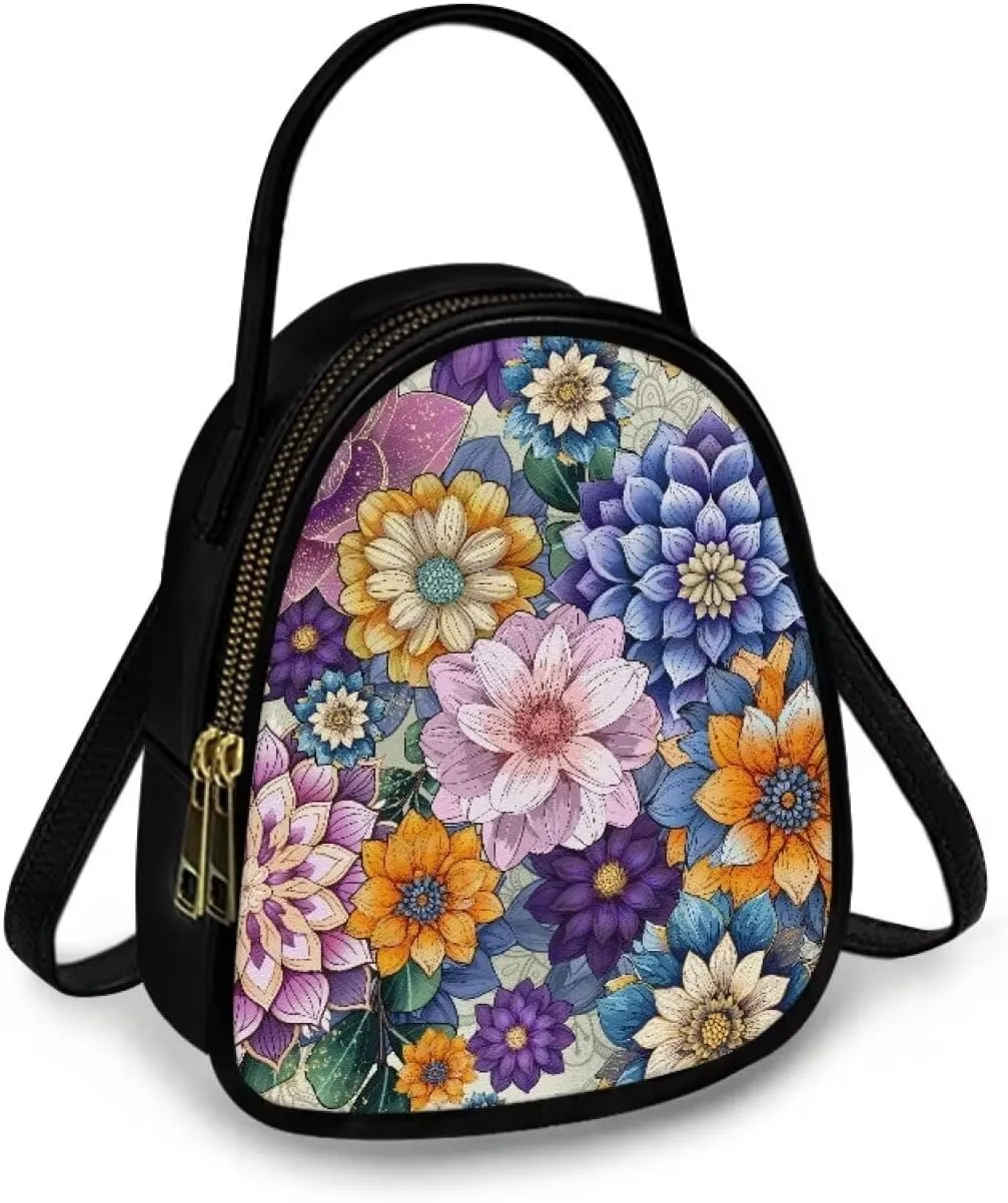 FOR U DESIGNS Women Small Shoulder Bag Mini Purse Womens Crossbody Clutch Purses Cute Tote Bag for Work with Zipper