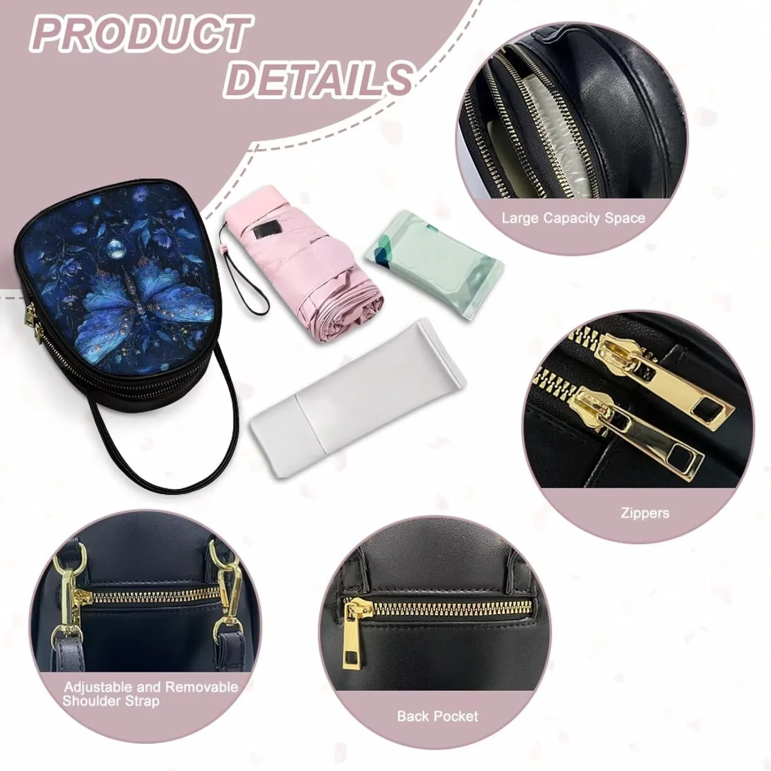 FOR U DESIGNS Women Soft PU Leather Shoulder Bag Ladies Crossbody Phone Purse Top Handle Tote Bag for Work
