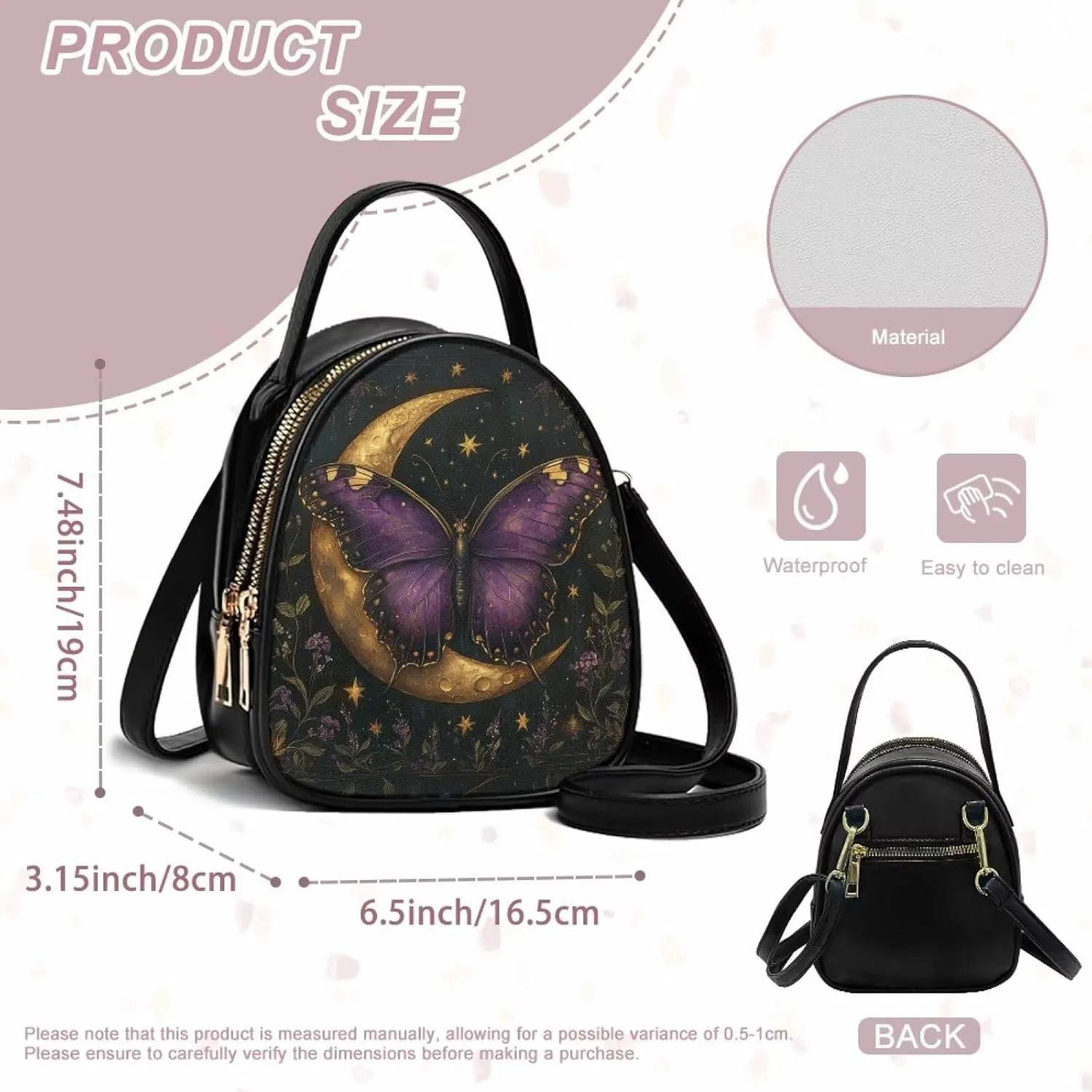 FOR U DESIGNS Women Soft PU Leather Shoulder Bag Ladies Crossbody Phone Purse Top Handle Tote Bag for Work