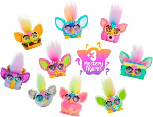 Furby Minis 12 Pack of Tiny Toy Figures, 1 Inch Collectibles, Series 1, Party & Play Food Themes, Ages 5  (Amazon Exclusive)