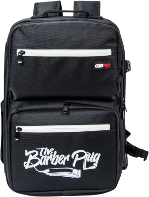 G&BPRO Full Size Backpack with Extending Tray System | All-in-one Mobile Workstation Travel Bag (The Barber Plug Limited Edition)